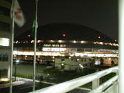 『夜の名古屋ドーム』　写真